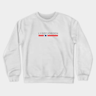 Lysefjorden Norway Crewneck Sweatshirt